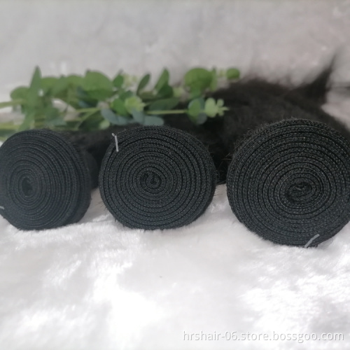 YAKI kinky straight 30 inch  Wholesale price Human Hair  Cuticle Aligned Hair Free Sample 8A Silky Brazilian Hair Bundle